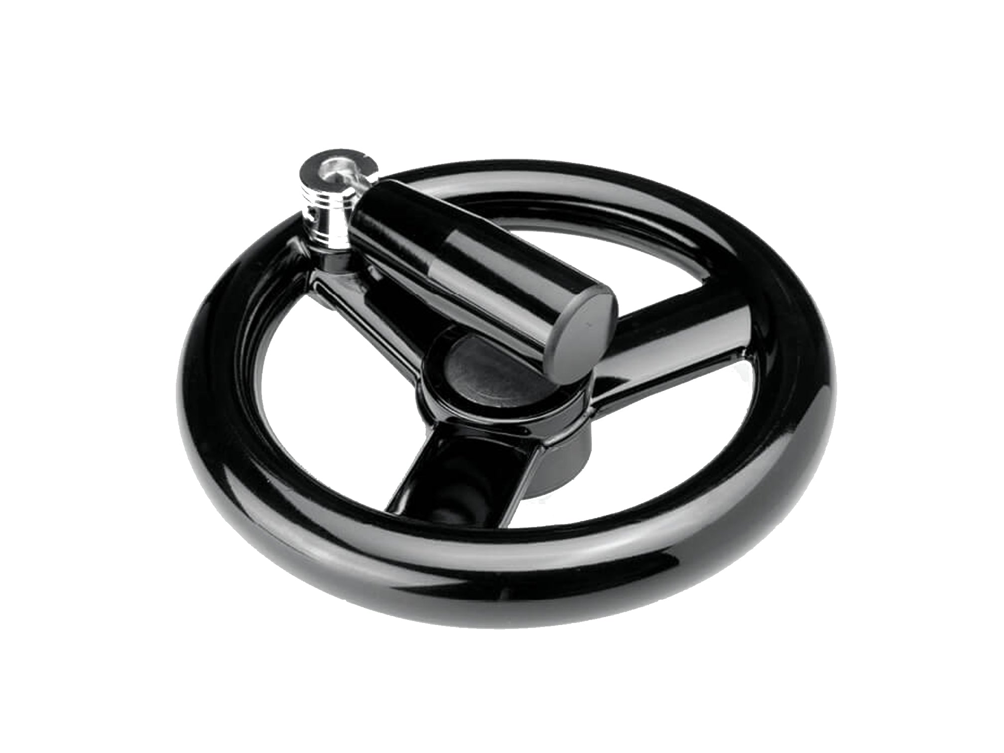 VRAF/MR Three-spoke handwheel with folding knob for SPECIAL WORKS - Range VRAF/MR Three-spoke handwheel with folding knob for SPECIAL WORKS - Range